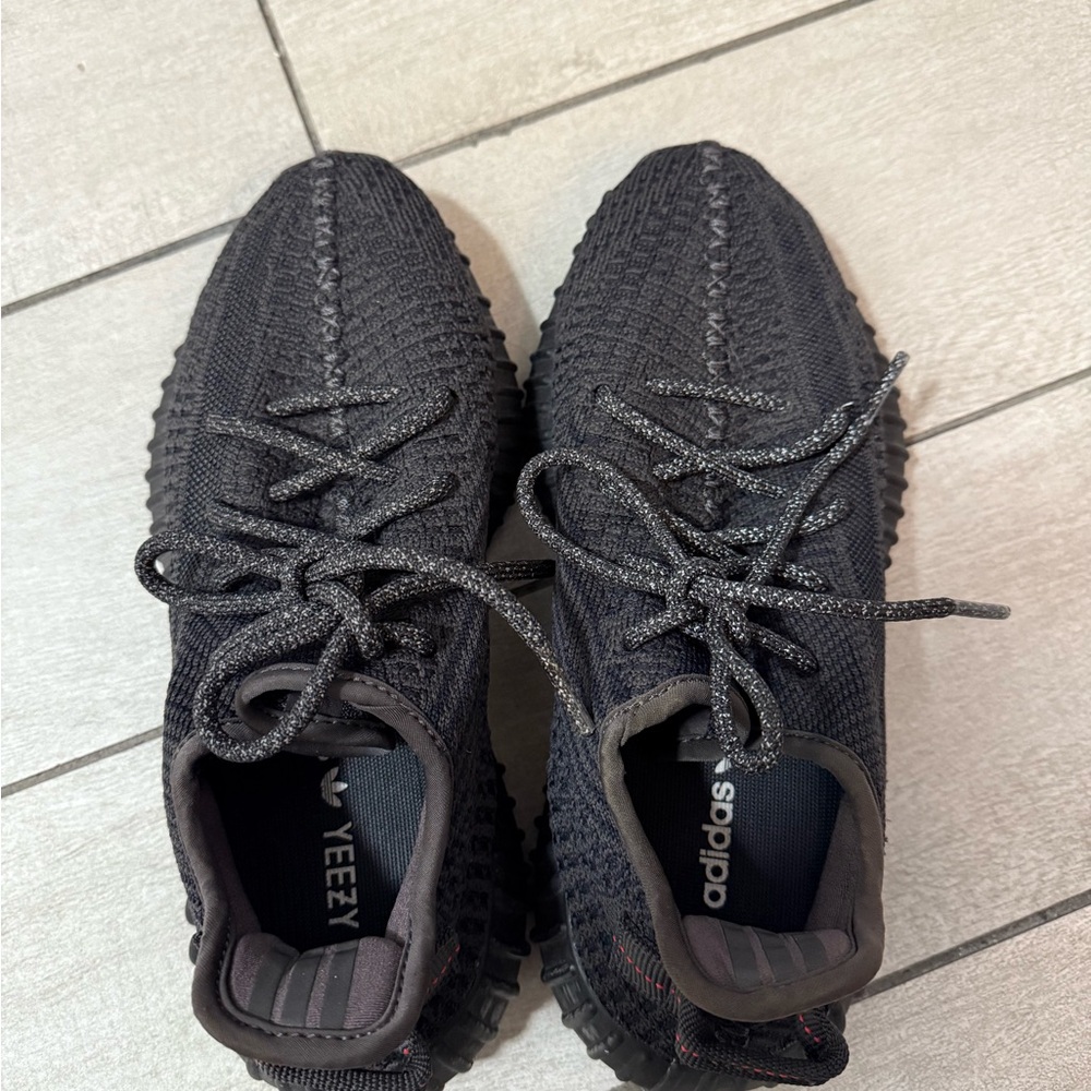 Yeezy Black Knit Sneakers